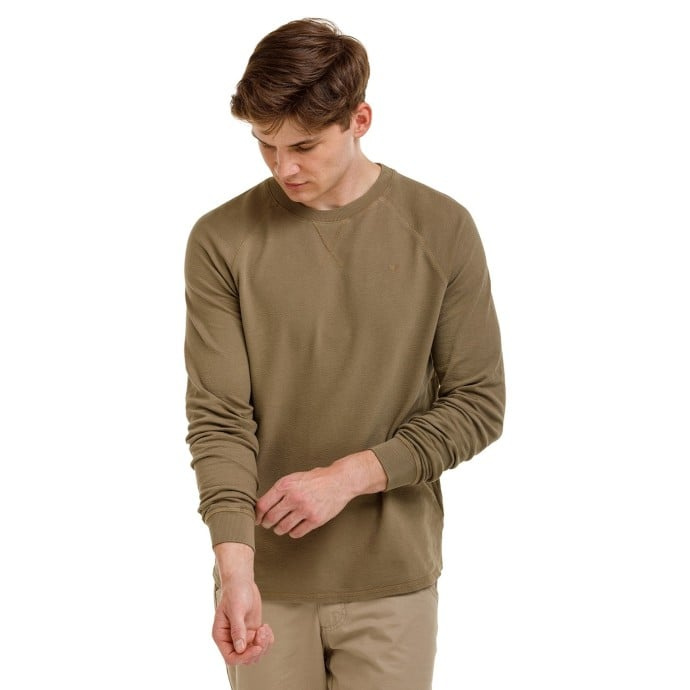 Bushman Pánské bavlněné tričko Edin, khaki L