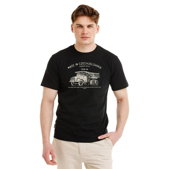 Bushman Pánské tričko Legend Tatra 148, černé XL