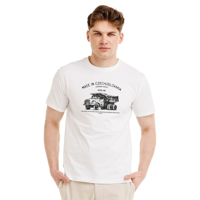 Bushman Pánské tričko Legend Tatra 148, bílé XL