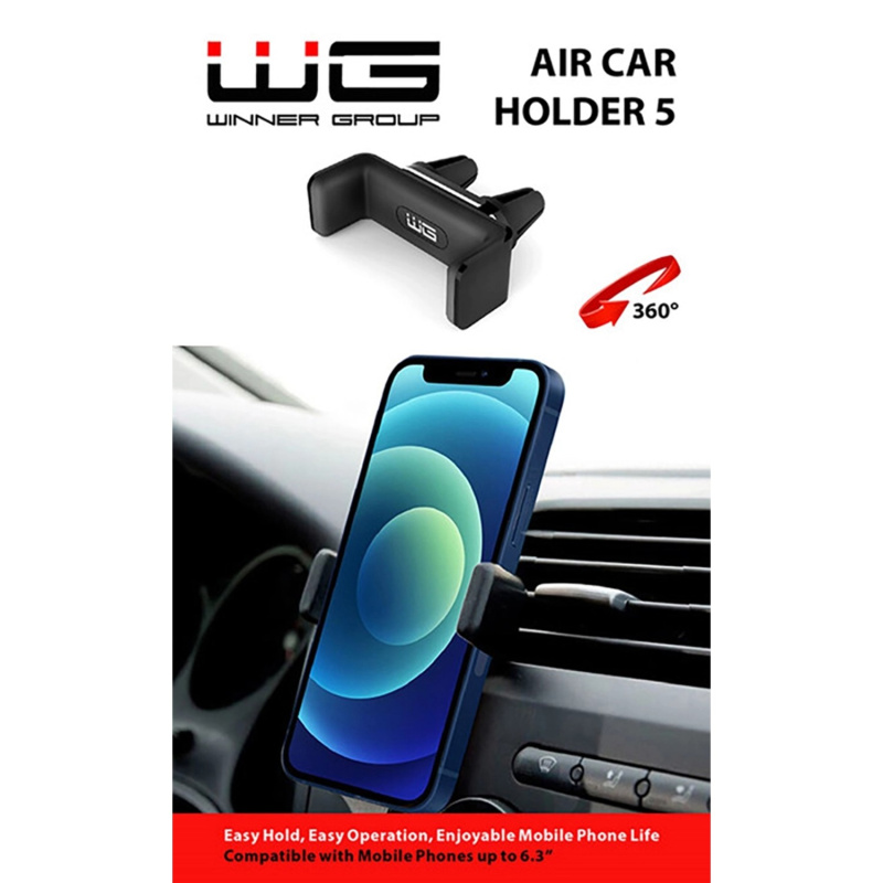 WG Držák telefonu do mřížky, 2 úchyty, 58-85 mm