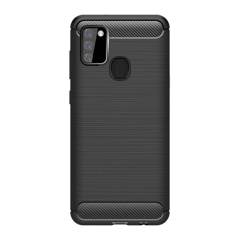 Kryt WG Carbon na mobil Samsung Galaxy A21s / černá Varianta: ivi1