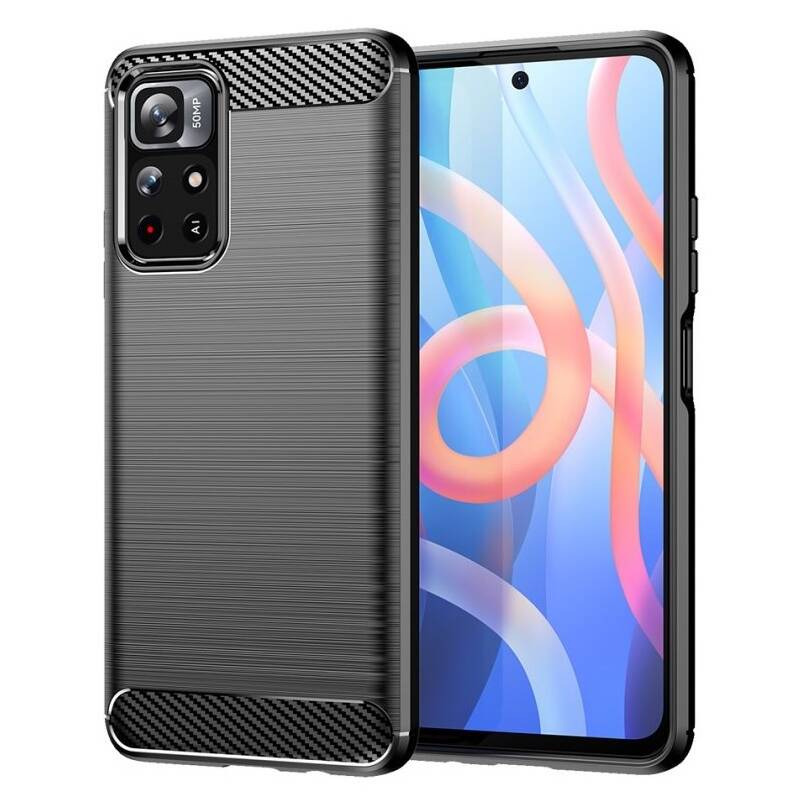 Winner Pouzdro Carbon Xiaomi Redmi Note 11S 5G/Redmi Note 11 5G/Redmi Note 11T 5G/Poco M4 Pro 5G (Černé) 0591194108532