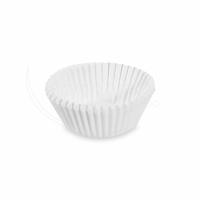 EcoPack Cukrářské košíčky papírové 35x20 mm bílé bal/1000 ks Balení: 1000