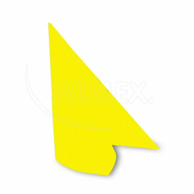 Premium - papírové ubrousky - 40 × 40 cm, 50 ks, žluté