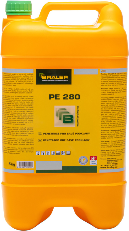 Penetrace pro savé podklady Bralep PE 280 5 kg
