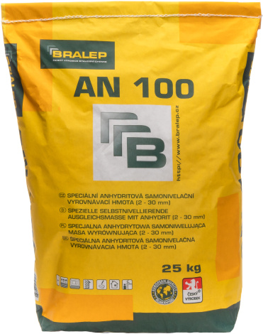 Hmota samonivelační anhydritová Bralep AN 100 25 kg