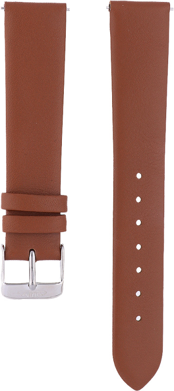 PRIM Řemínek RB.13119.1816, Hnědá - 18 mm