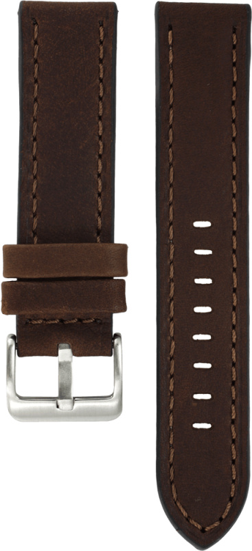 PRIM Řemínek RB.15736.2222.52.A.S.L.B.P, Hnědá - 22 mm