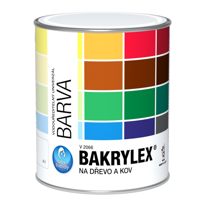 Bakrylex lesk 1000 bílý 0,7kg