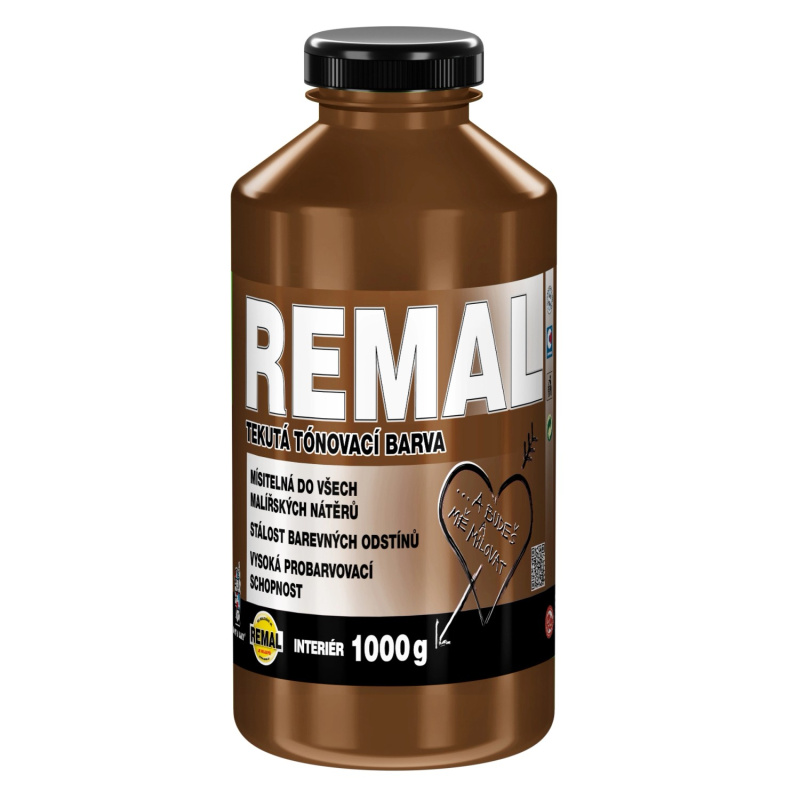 Remal Tónovací 0200 hnědá 1kg