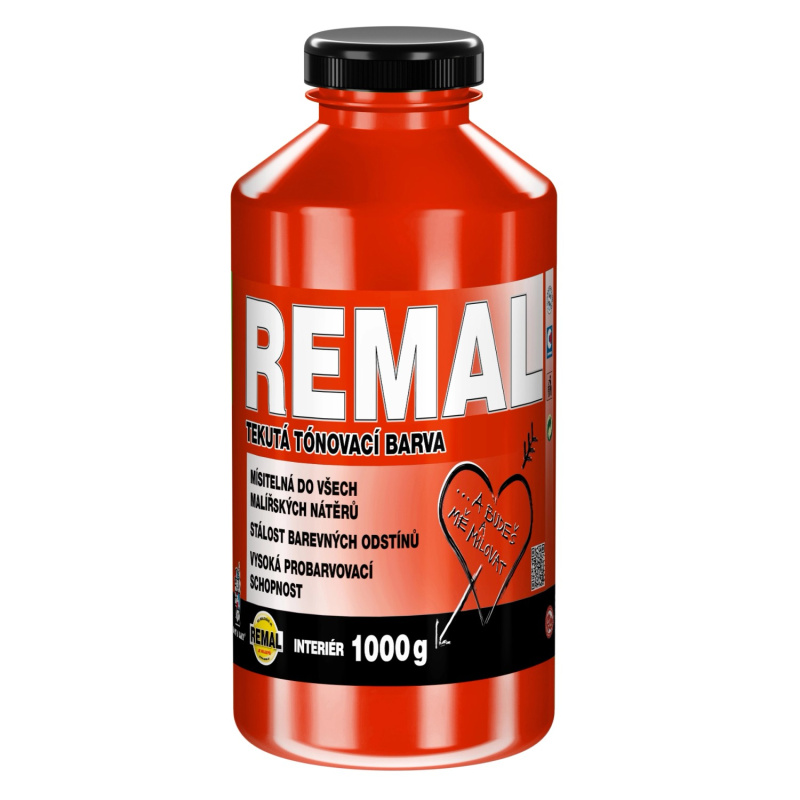 REMAL Tekutá tónovací barva 0800 červená 1 kg