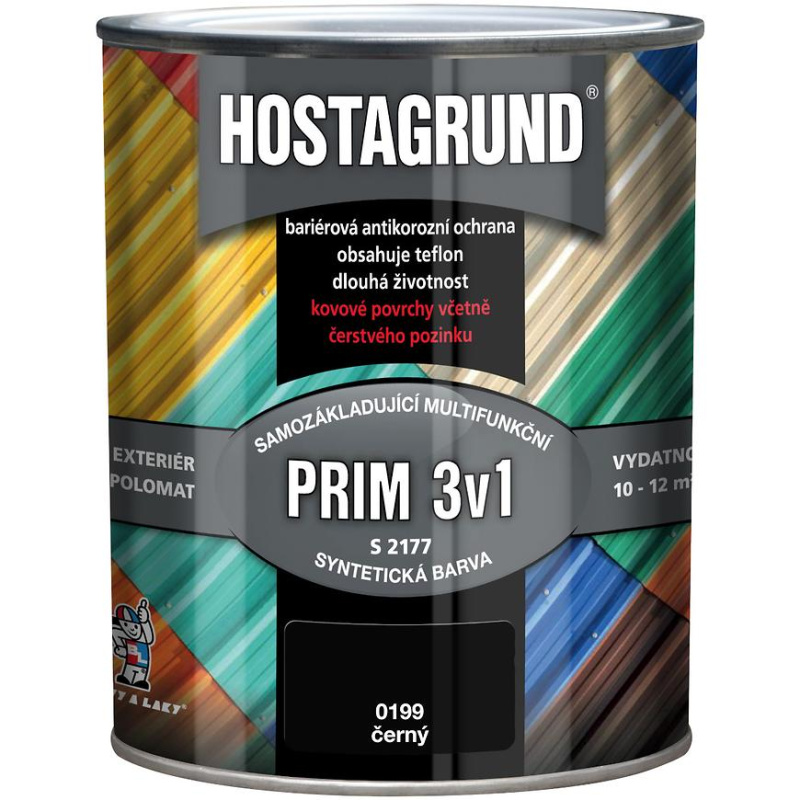 Hostagrund prim3v1 0199 černá 0.6l