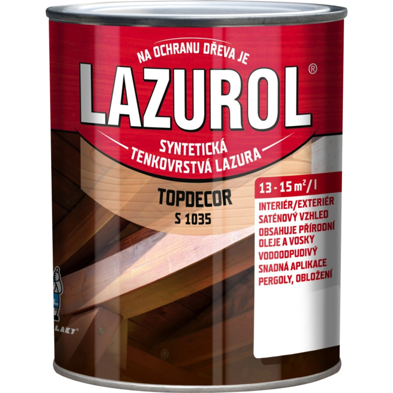 Lazurol Topdecor S1035 lazura třešeň 750 ml