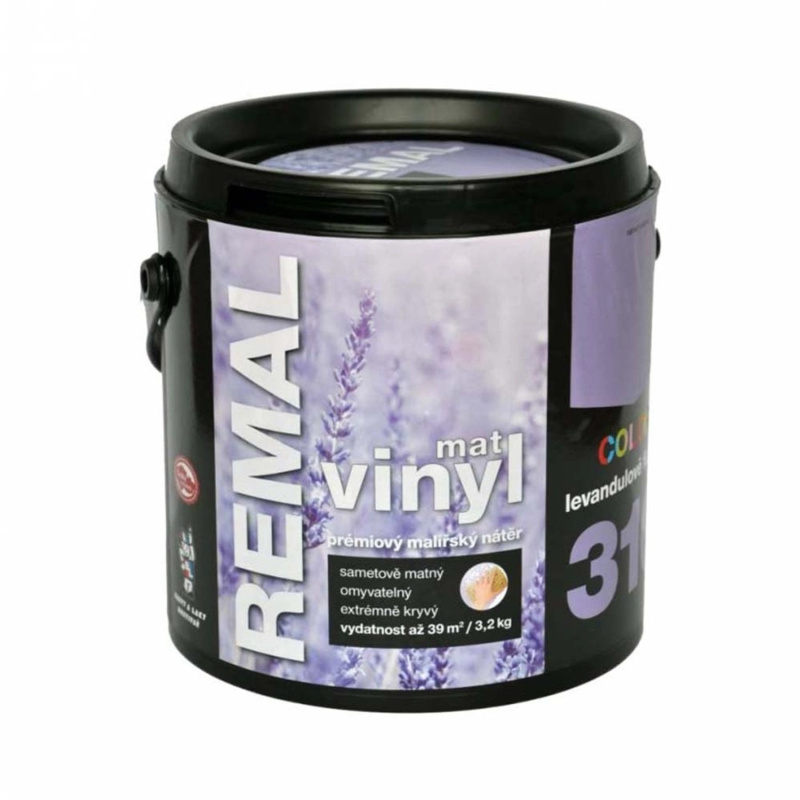 Remal Vinyl Color mat levandule fialová 3,2kg