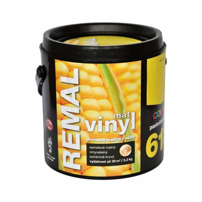 Remal Vinyl Color mat pastelově žlutá 3,2kg