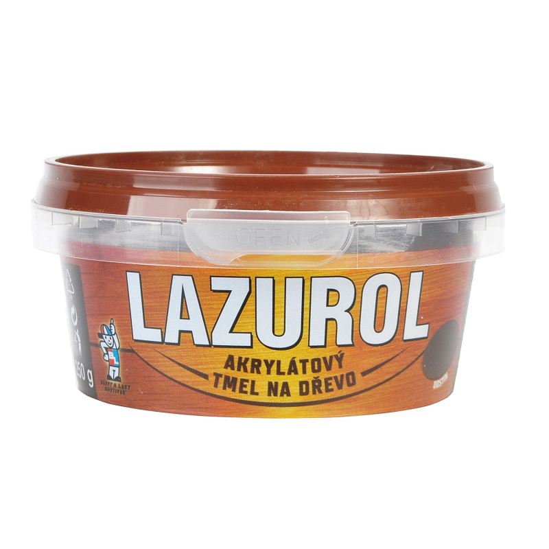 Lazurol akrylátový tmel na dřevo borovice 250g