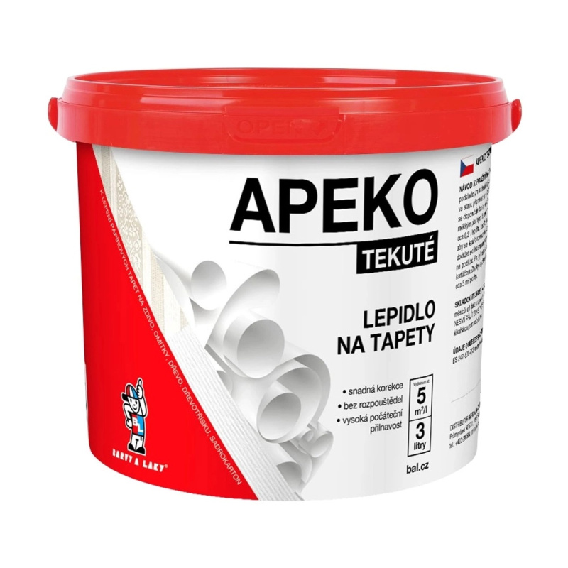 APEKO Tekuté lepidlo na tapety V1306, 3 l