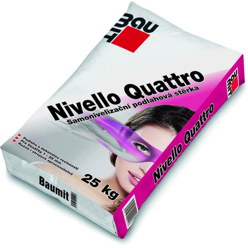 Hmota samonivelační Baumit Nivello Quattro 25 kg