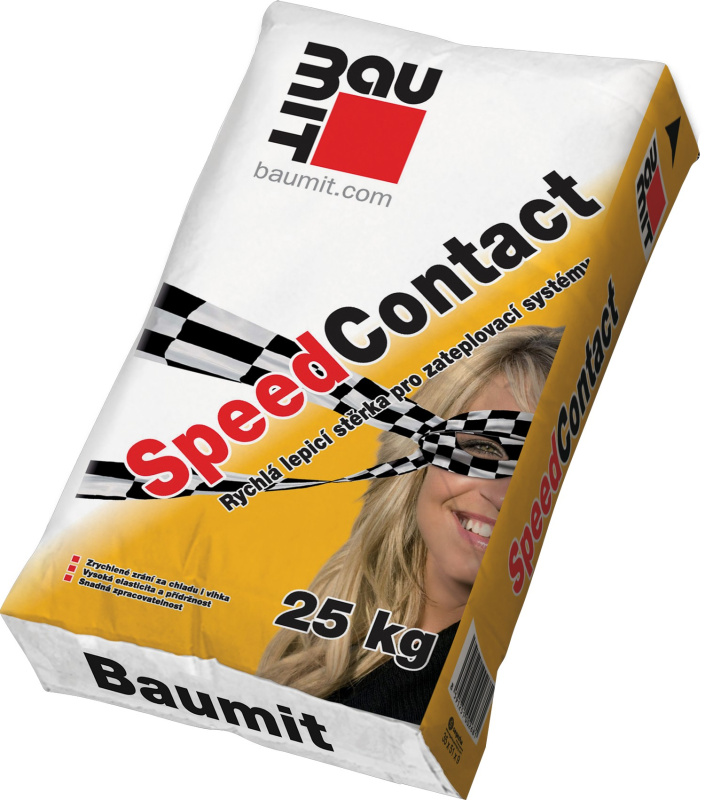 Hmota lepicí a stěrková Baumit SpeedContact 25 kg