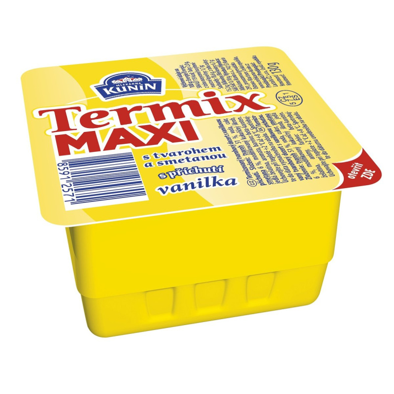 Mlékárna Kunín Termix maxi s příchutí vanilka