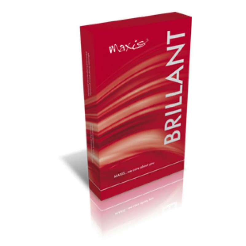 MAXIS Brillant stehenní punčochy krátké krajka bronz bez špičky, Velikost: 5