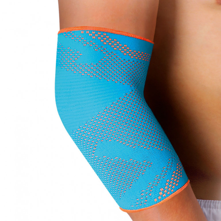 MAXIS S-line premium kompresní návlek na loket tyrkysový, Velikost: S