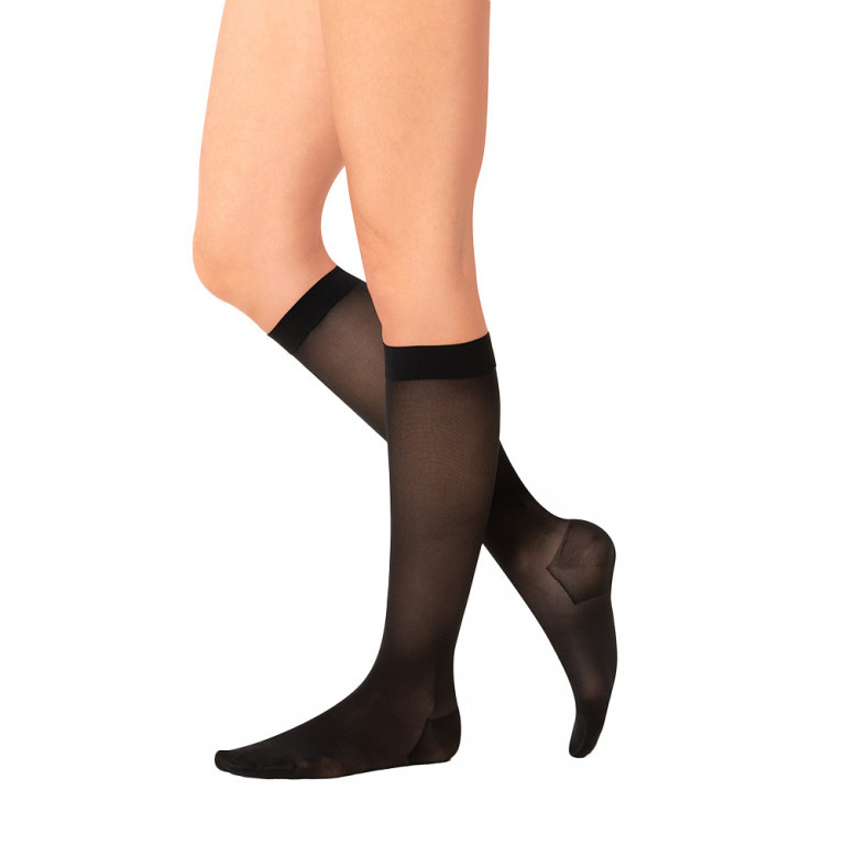 MAXIS RELAX PREMIUM Lýtkové punčochy black magic, Velikost: M