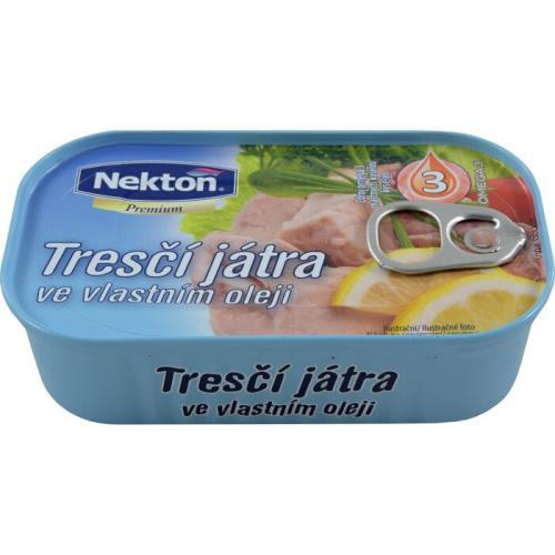 Nekton tresčí játra 115g