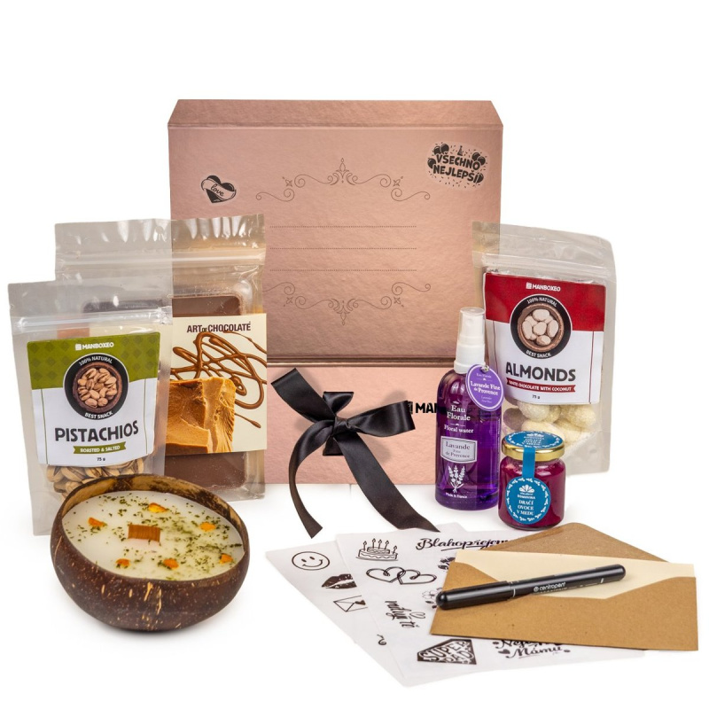 Giftboxeo pro ženu se vzkazem
