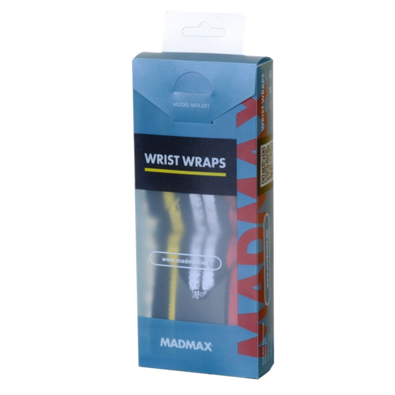 MADMAX Wrist Wraps (Bandáž na zápěstí) MFA291 - 45 cm 1 pár