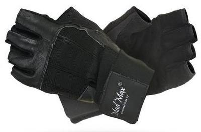 MADMAX Fitness rukavice PROFESSIONAL MFG269 Black/Black Velikost: L
