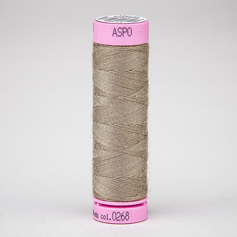 Amann Univerzální šicí nit ASPO 120 polyesterová, béžová 0268, návin 100m