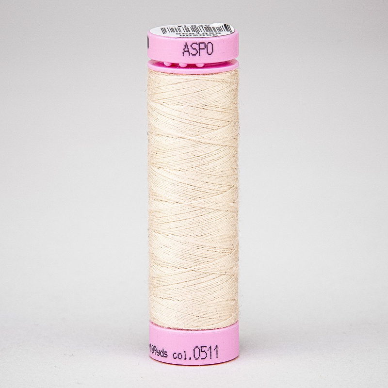 Amann Univerzální šicí nit ASPO 120 polyesterová, laté krémová 0511, návin 100m