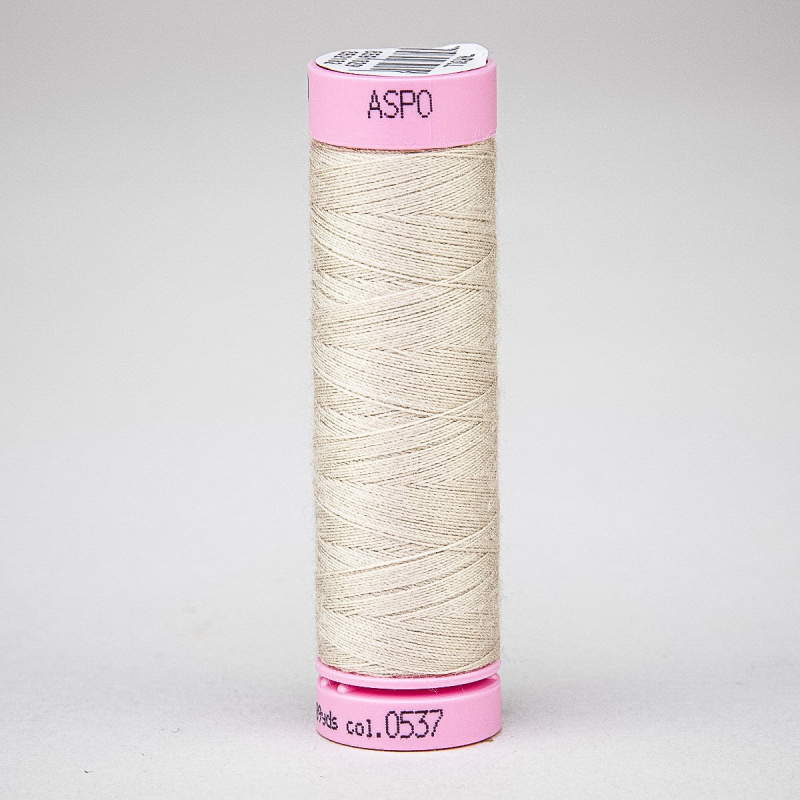 Amann Univerzální šicí nit ASPO 120 polyesterová, přírodní béžová 0537, návin 100m