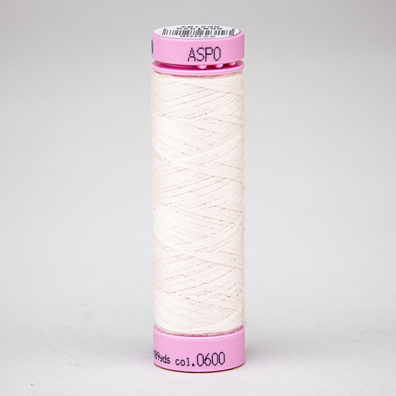 Amann Univerzální šicí nit ASPO 120 polyesterová, růžovo-krémová 0600, návin 100m