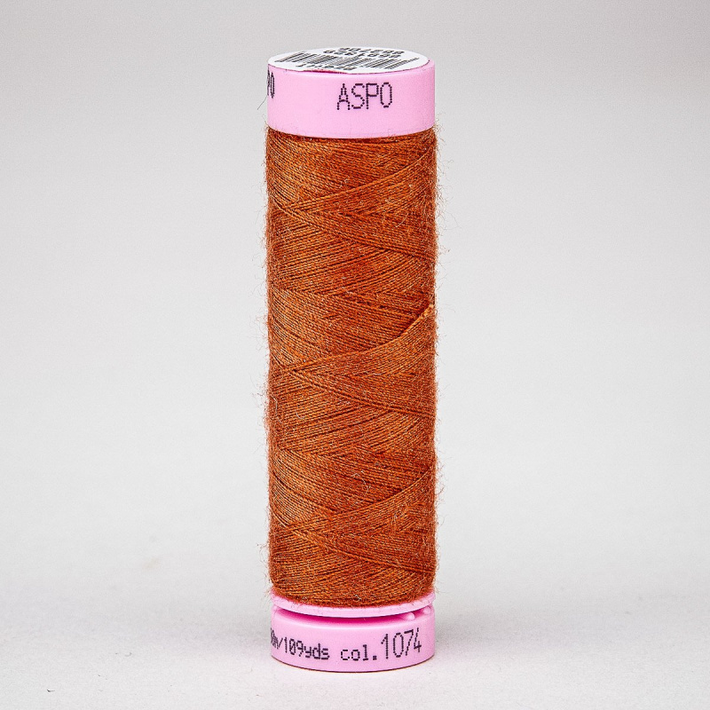 Amann Univerzální šicí nit ASPO 120 polyesterová, terakota 1074, návin 100m