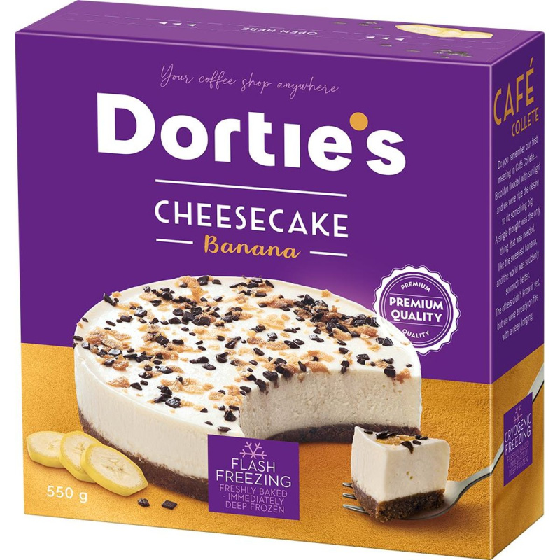Dortie´s Banana cheesecake