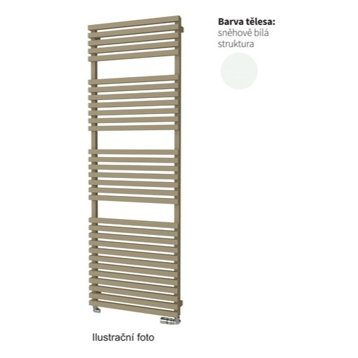 Radiátor ISAN Club Edge 175,8x60 cm bílá struktura DCLE17580600SBS