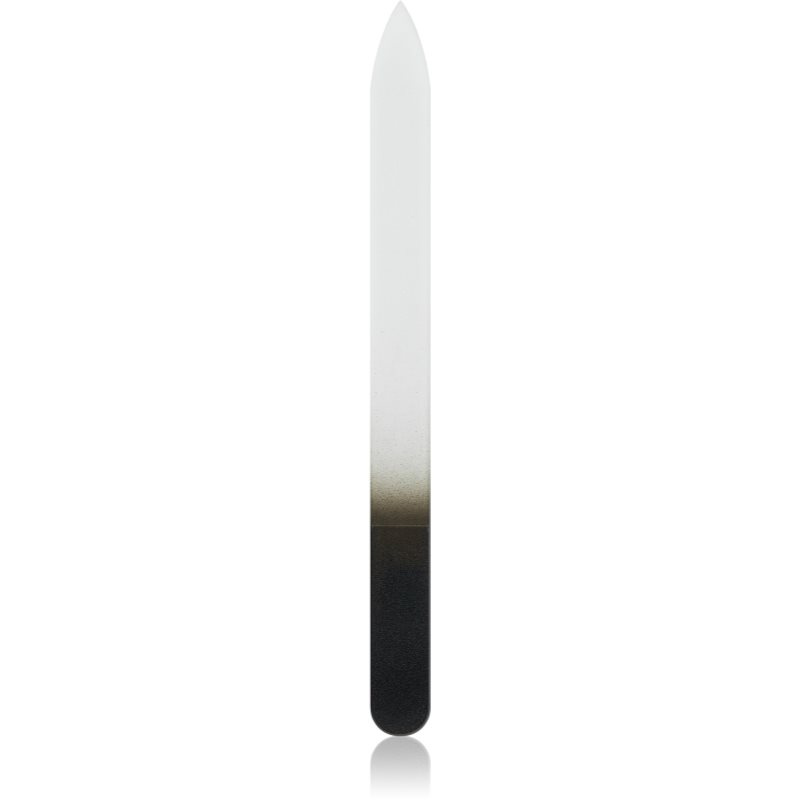 Crystal Bohemia Black skleněný pilník na nehty oboustranný 1 ks