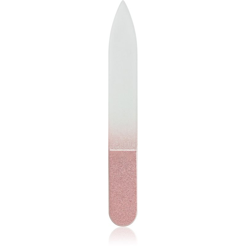 Crystal Bohemia File´n Shine Pink skleněný pilník na nehty 1 ks