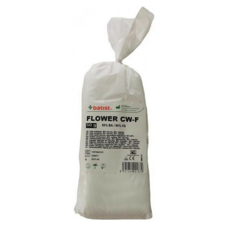 FLOWER CW-F vata skládaná 50g