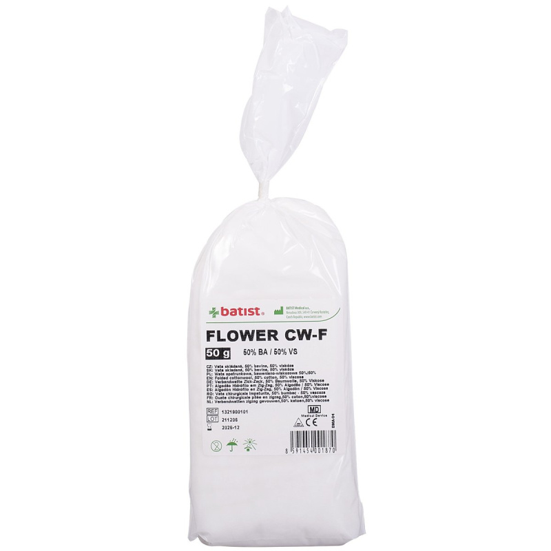 FLOWER CW-F vata skládaná 50g