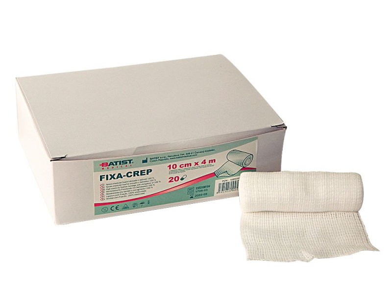 BATIST Fixa Crep Obinadlo fixační 10cm x 4m 20 kusů