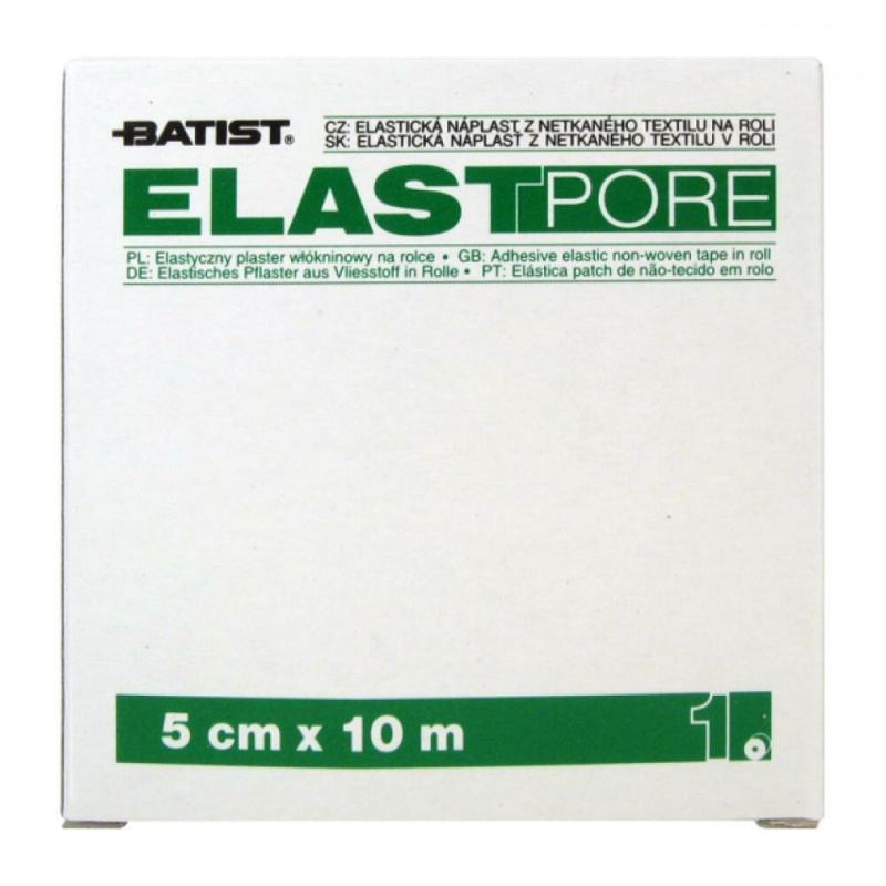 Náplast fixační ELASTPORE 5 cm x 10 m 1 ks
