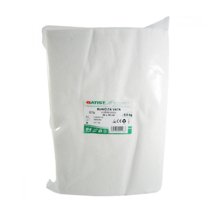 BATIST Vata buničitá přířez 20 x 30 cm 500 g