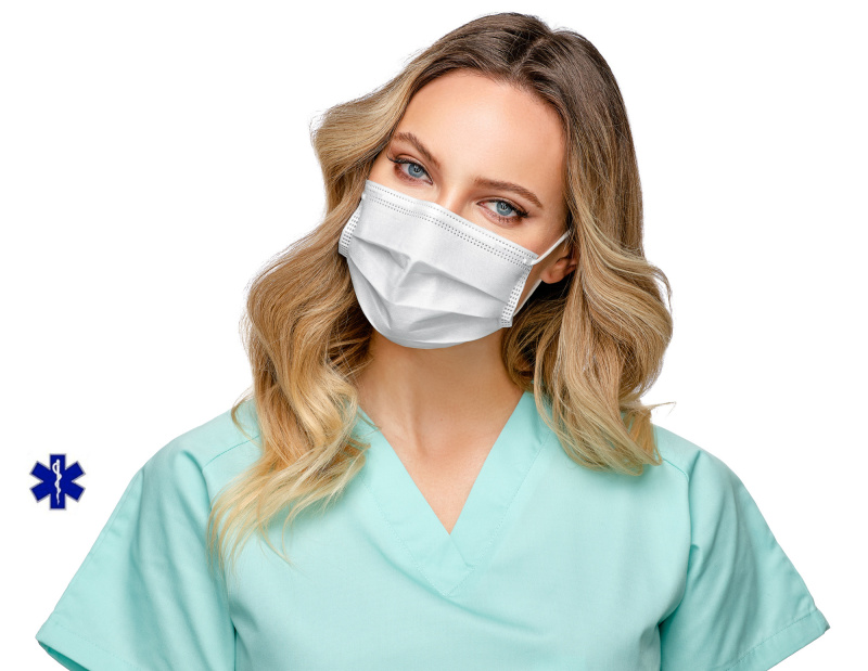 Batist Medical 50x Chirurgická rouška IIR ochrana 98%- 2,50 Kč/ks