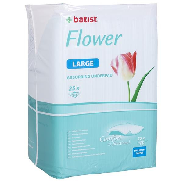 Batist Podložka absorpční FLOWER 60x90 cm (25 ks)