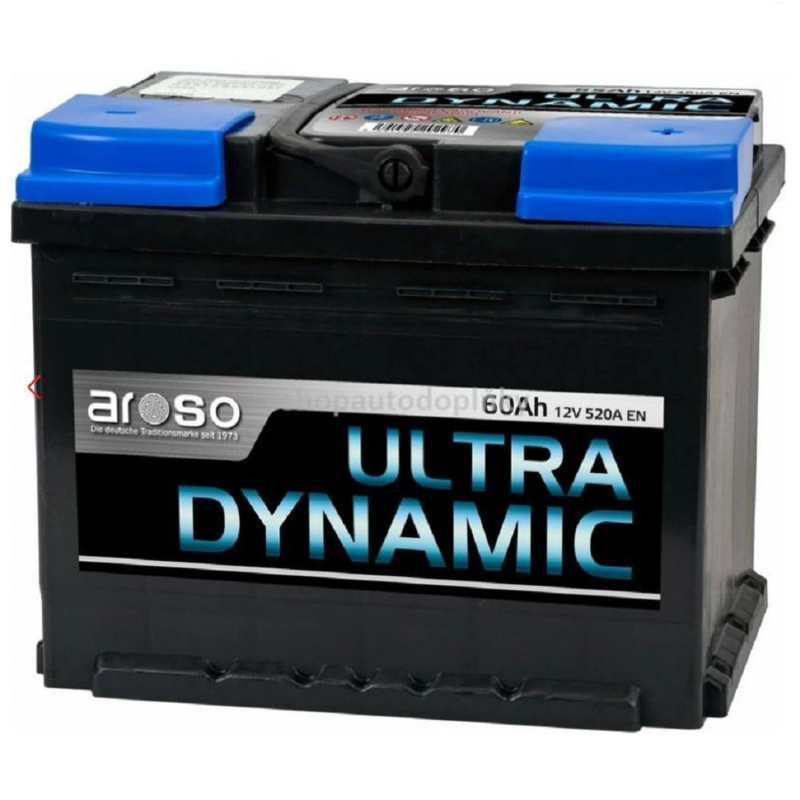 Aroso Autobaterie kyselino-olověná Ultra Dynamic 60 Ah/520 A
