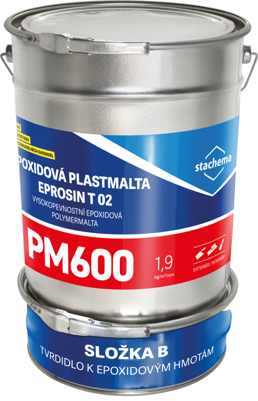 Plastmalta epoxidová Stachema PM600 / Eprosin T 02 13,2 kg