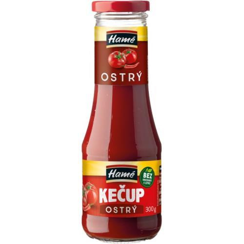 Hamé kečup ostrý 300g